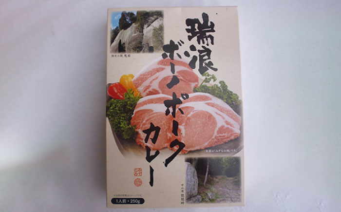 瑞浪ボーノポークカレー 250g×6個 瑞浪市 / きなぁた瑞浪 レトルト ギフト ポークカレー [AZCI001]