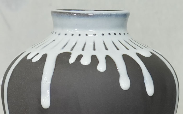 Hanano Shizuku Sakura 白 瑞浪市 / nozan 花瓶 フラワーベース [AZCQ007]