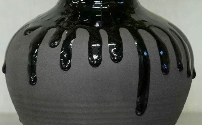 Hanano Shizuku Sakura 黒 瑞浪市 / nozan 花瓶 フラワーベース [AZCQ008]