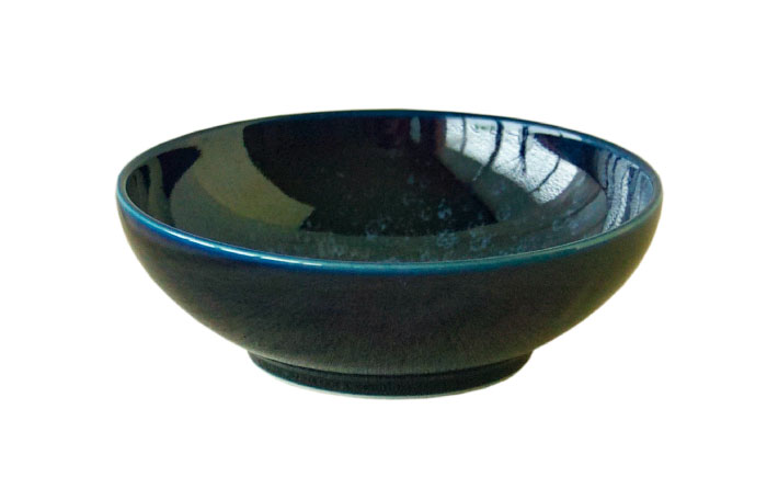 【美濃焼】 テラグラーズ ラージボウル インディゴ 5客揃 瑞浪市 / アワサカ 食器 鉢 ボウル [AZAD006]