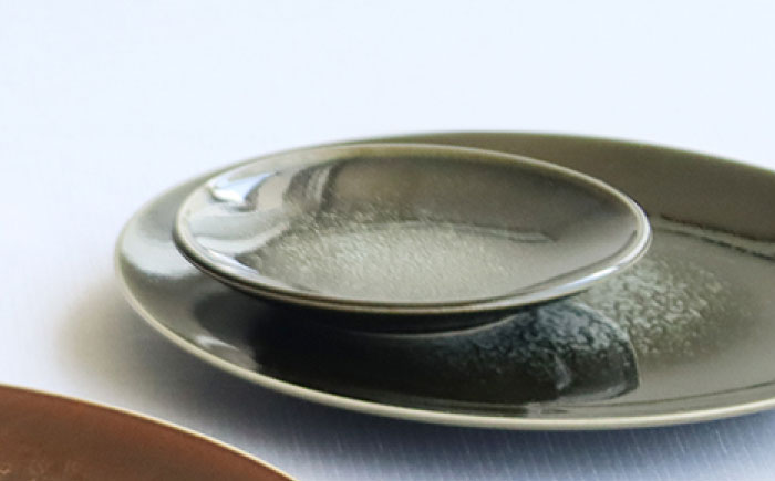 【美濃焼】 テラグラーズ スモールプレート オリビエ 5客揃 瑞浪市 / アワサカ 食器 皿 プレート [AZAD021]