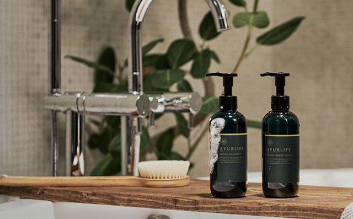 【12/24までの決済で年内発送】アーユルライフ リペアシャンプー × コンディショナー セット 瑞浪市 / 生活の木 瑞浪ファクトリー直送 ヘアケア ハーブ [AZBE029]