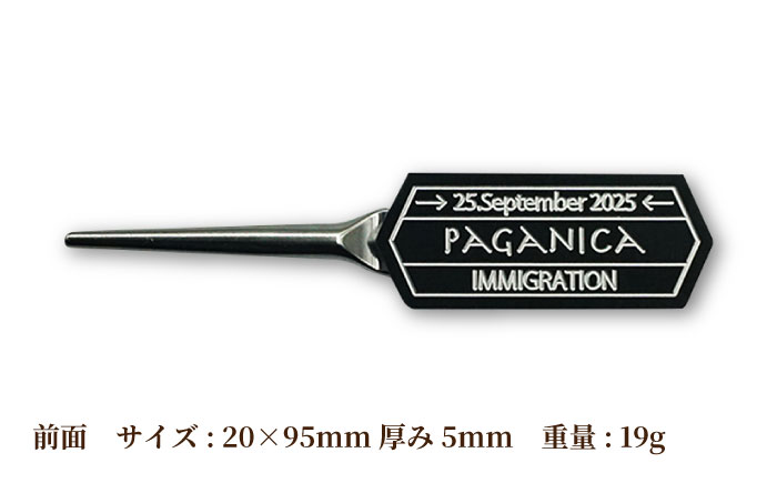 グリーンフォーク PASSPORT STAMP【PAGANICA TOOLS】 瑞浪市 / ジオニック ゴルフ ギフト 高級 [AZBQ137]