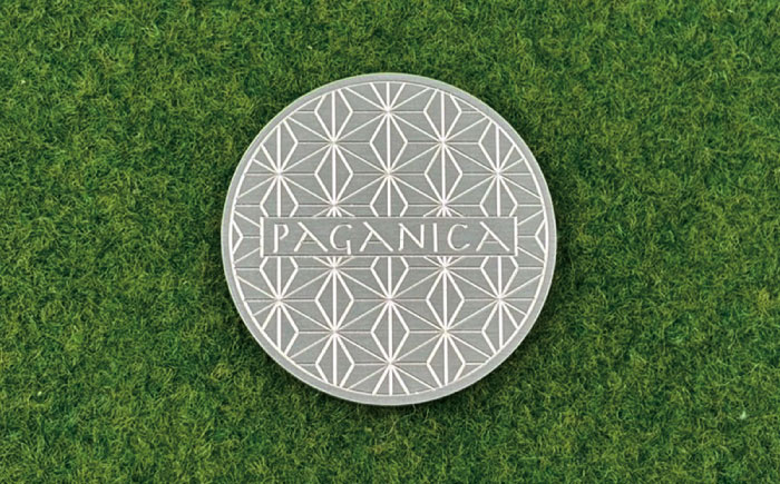 ボールマーカー FLYING CRANE 【PAGANICA TOOLS】 瑞浪市 / ジオニック ゴルフ ギフト 高級 [AZBQ162]