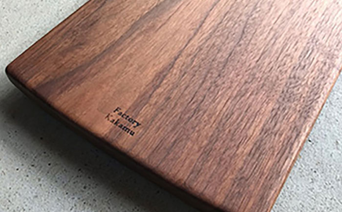 カッティングボード ブラックウォールナット 瑞浪市 / Factory Kakamu まな板 木製 [AZBZ001]