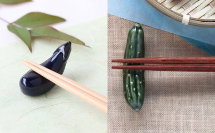 【美濃焼】 箸置き セット 夏 gf436 瑞浪市 / イホシロ窯 [AZCG002]