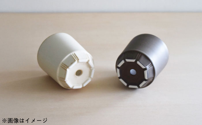 【美濃焼】 miyama. 植木鉢 プラントポットS バニラホワイト 2個 瑞浪市 / ミヤマプランニング プランター 鉢 [AZCM078]