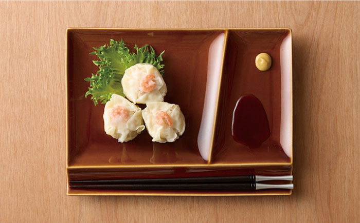 【美濃焼】 グッドデザイン賞受賞 miyama. 箸置き付仕切り皿 isola(イゾラ) パレットプレートL 飴釉 1枚 瑞浪市 / ミヤマプランニング 食器 プレート 仕切り皿 [AZCM083] 飴釉