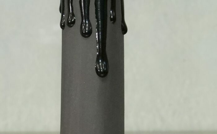 Hanano Shizuku Lavender 黒 瑞浪市 / nozan 花瓶 フラワーベース [AZCQ004]