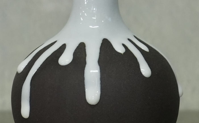 Hanano Shizuku Yuri 白 瑞浪市 / nozan 花瓶 フラワーベース [AZCQ005]