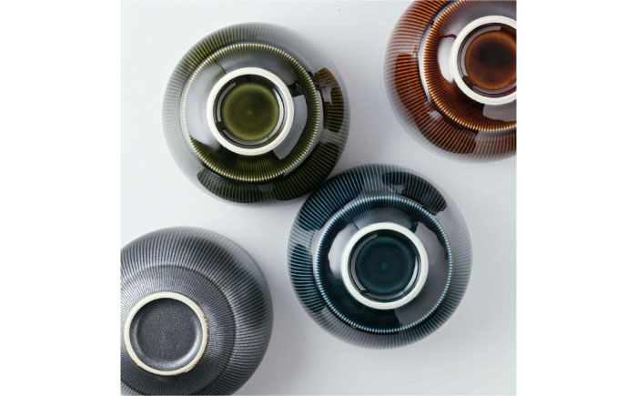 【美濃焼】 asumi(彩澄) 11.5cm サラダボウル 箱入り 4色セット 78193499 瑞浪市 / やまに 食器 小鉢 リサイクル [AZCR019]