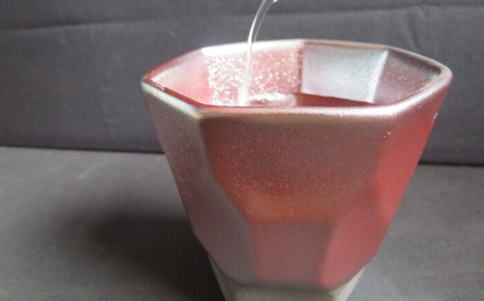 【美濃焼】 つばめ工房 黒土 フリーカップ ガーネット 瑞浪市 / 大恵 陶磁器 食器 ギフト [AZBG006]