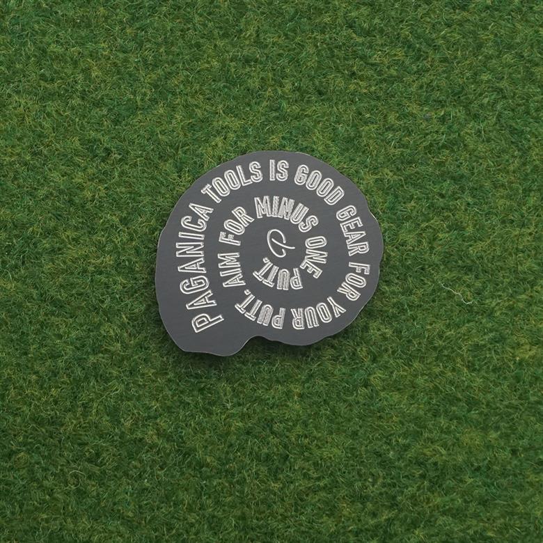 ボールマーカー AMMONITE(PAGANICA TOOLS) 瑞浪市 / ジオニック ゴルフ 化石 マーカー [AZBQ025]