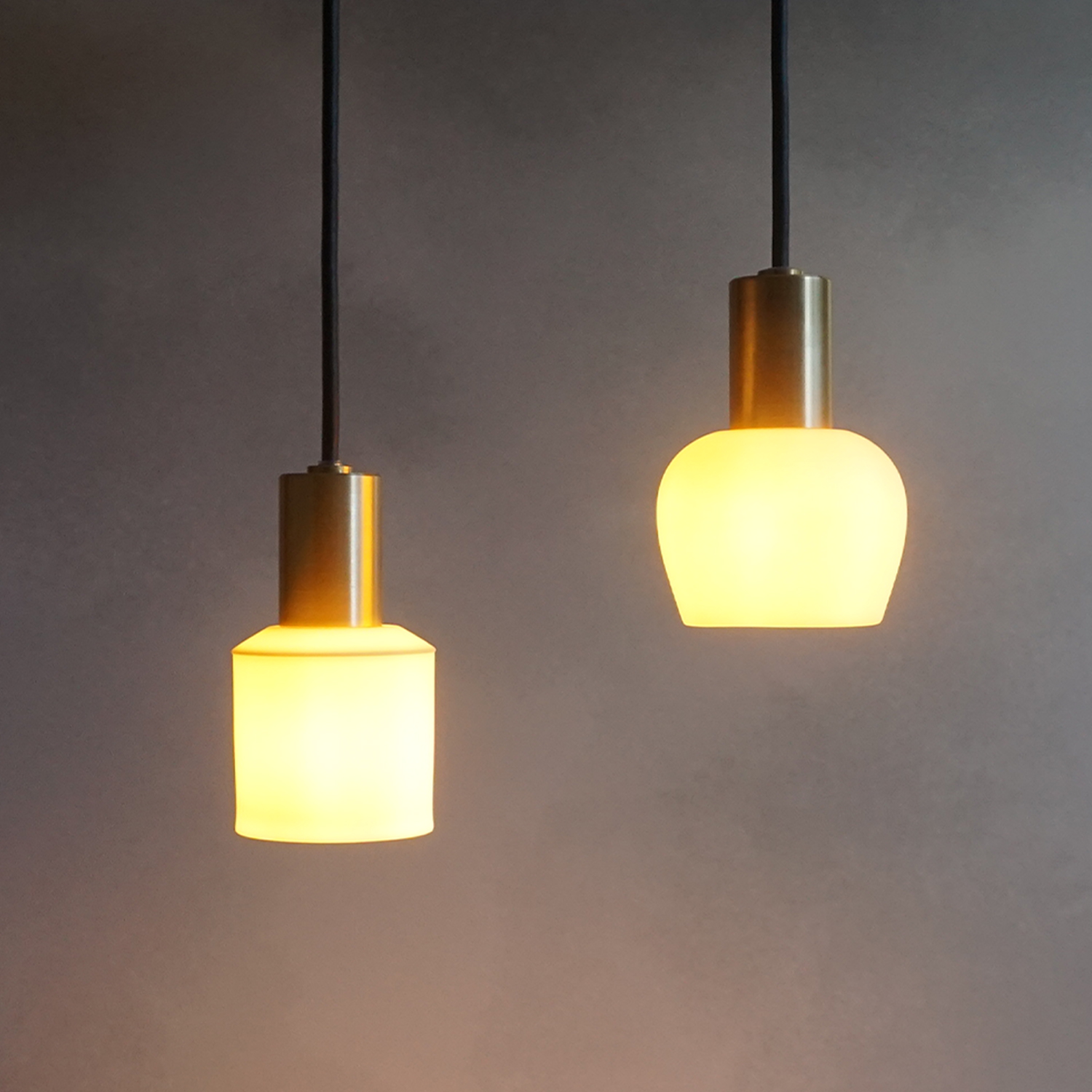 CTSH LIGHT. ペンダントライト＜Ljus 白磁フリコ E17＞ 瑞浪市 / ジオニック 照明器具 ソケット 真鍮 磁器 シェード ホワイト [AZBQ109]