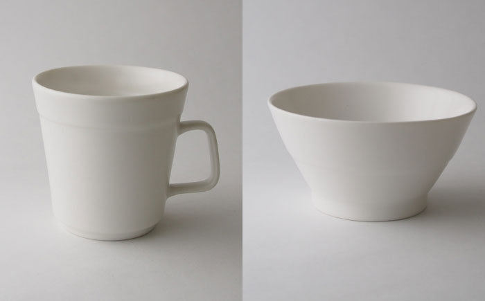 【美濃焼】　新生活のはじまりに miyama. スターターセット 3点 ホワイトマット 瑞浪市 / ミヤマプランニング 食器 プレート マグ ボウル [AZCM024] ホワイトマット