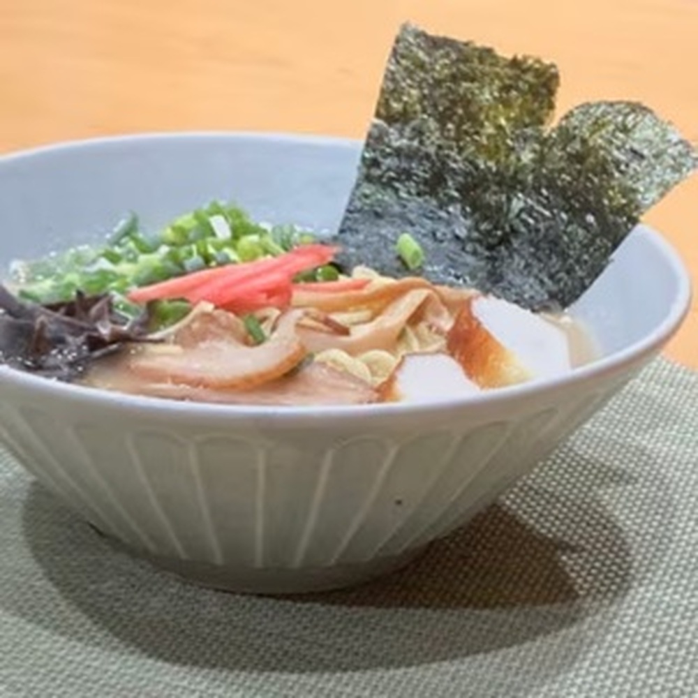 【美濃焼/みずなみ焼】 しのぎ ラーメン丼 2個セット ブルーグレー・くすみグレー 瑞浪市 / 山喜製陶 食器 麺鉢 どんぶり [AZCP036]