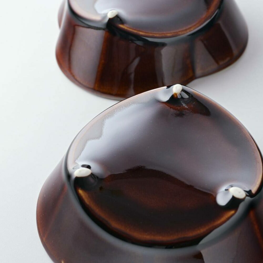 【美濃焼】 asumi(彩澄) 13cm 花型小鉢(大) 箱入り 4個セット 78193498 瑞浪市 / やまに 食器 皿 リサイクル [AZCR018]