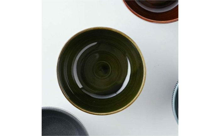 【美濃焼】 asumi(彩澄) 11.5cm サラダボウル 箱入り 4色セット 78193499 瑞浪市 / やまに 食器 小鉢 リサイクル [AZCR019]