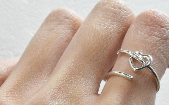 シルバーエンジェルアローリング 瑞浪市 / ATP シルバー アクセサリー ハンドメイド [AZAH009]