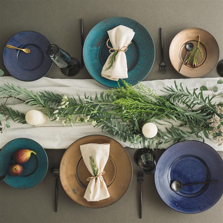 【美濃焼】 恩田陽子 リムプレート 皿 3色×3サイズ 計9点セット グリーン ゴールド パープル S M L 瑞浪市 / JS企画 食器 プレート おしゃれ セット [AZAZ030]