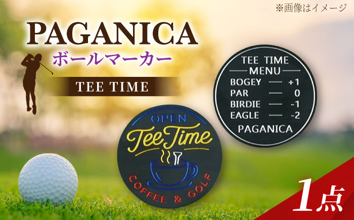 ボールマーカー TEE TIME【PAGANICA TOOLS】 瑞浪市 / ジオニック ゴルフ ギフト 高級 [AZBQ157]