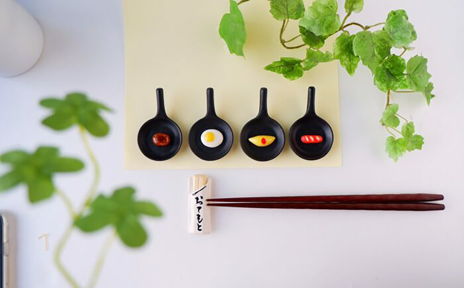 【美濃焼】 手づくり 箸置き 5種セット 道具 gf428 瑞浪市 / イホシロ窯 [AZCG011]