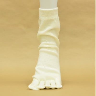 正活絹 冷えとり靴下 ウール5本指 4足セット(Mサイズ)