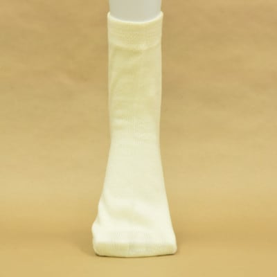 正活絹 冷えとり靴下 ウール先丸 2足セット(Mサイズ)