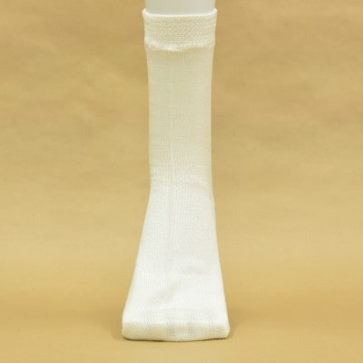 正活絹 冷えとり靴下 シルク先丸 2足セット(Mサイズ)