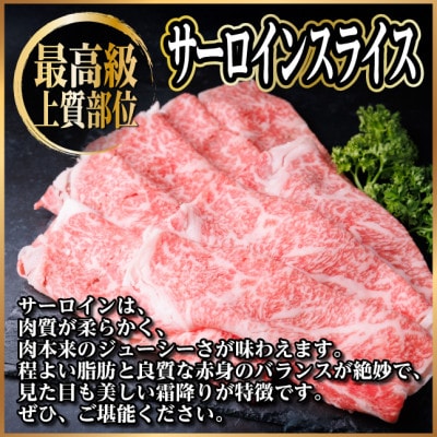 飛騨牛　厳選サーロインスライス　400g(しゃぶしゃぶ用)　黒毛和牛　A4～A5等級【配送不可地域：離島】