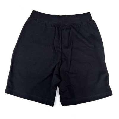 JTTA公認　卓球ユニフォーム【男女兼用:XLサイズ】スウェットゲームハーフパンツ　ブラック