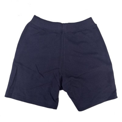 JTTA公認　卓球ユニフォーム【男女兼用:Lサイズ】スウェットゲームハーフパンツ　ディープネイビー