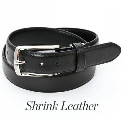 ビジネスベルト(シュリンクレザー)　2本セット