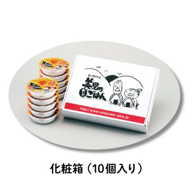 美里のおいしいごはん(コシヒカリ100%使用)　200g入×10個　防腐剤不使用　パックご飯