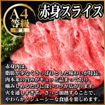 飛騨牛 厳選赤身スライス　1.2kg(400g×3)　すき焼き・しゃぶしゃぶ用　黒毛和牛【配送不可地域：離島】