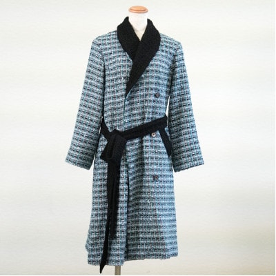 ファンシーツイードコート(グリーン×ブラック)