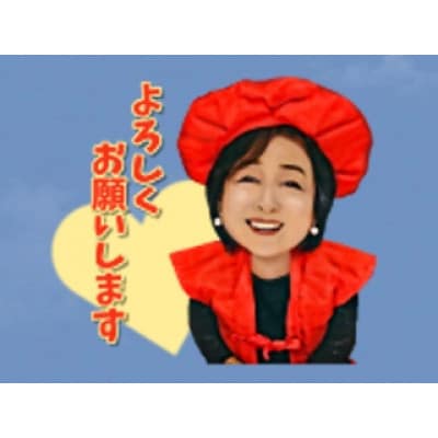 オリジナルLINEスタンプ・リアルタッチ(油絵風)　8個作成