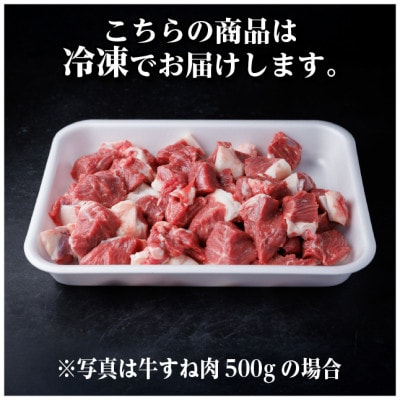 飛騨牛 厳選牛すね肉(スネ肉) 角切り 3kg(500g×6) 訳あり【配送不可地域：離島】