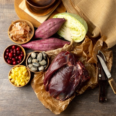 国産ドッグフード 国産鹿肉使用 ドライタイプ  560g