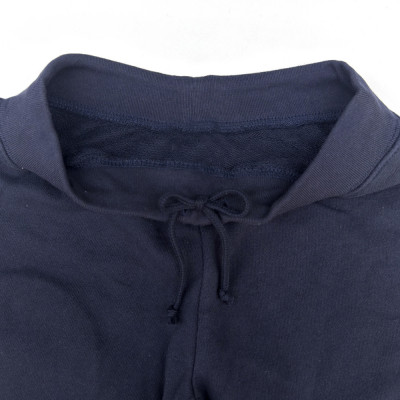 JTTA公認　卓球ユニフォーム【男女兼用:Sサイズ】スウェットゲームハーフパンツ　ディープネイビー