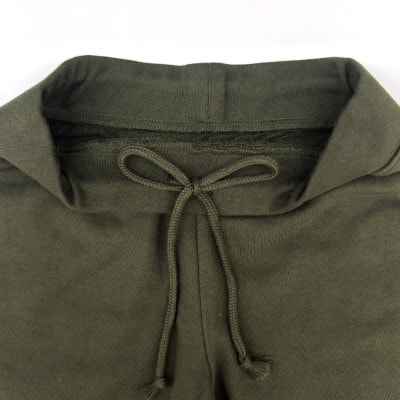 JTTA公認　卓球ユニフォーム【男女兼用:XLサイズ】スウェットゲームハーフパンツ　アーミーグリーン