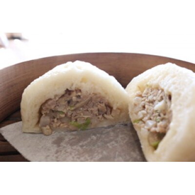 もちもち新食感!羽島の自然農法米の生地で作る「お米の肉まん」6個セット　冷凍中華まん　レンコン使用【配送不可地域：離島】