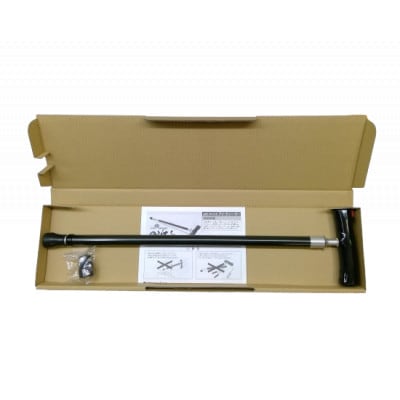 電動伸縮杖「のび太くん」パールブラック(BK)