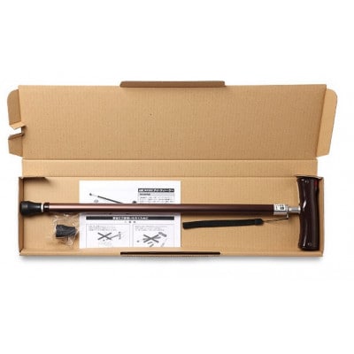 電動伸縮杖「のび太くん」ワインレッド(WR)