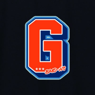 JTTA公認　卓球ユニフォーム【男女兼用(ドライ):Lサイズ】アルファベット　G　ブラック