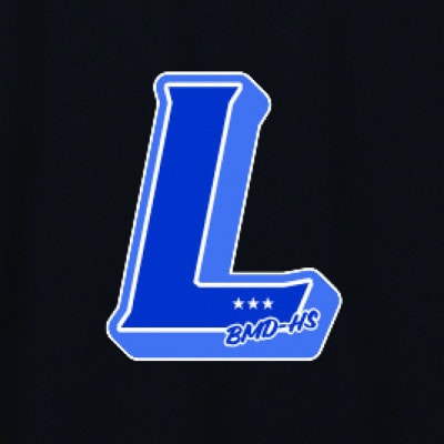 JTTA公認　卓球ユニフォーム【男女兼用(ドライ):Sサイズ】アルファベット　L　ブラック