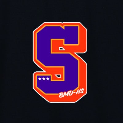 JTTA公認　卓球ユニフォーム【男女兼用(ドライ):Mサイズ】アルファベット　S　ブラック