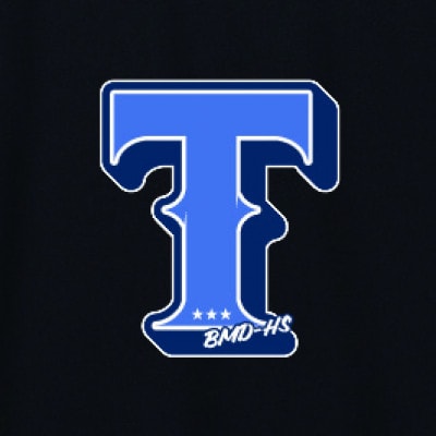 JTTA公認　卓球ユニフォーム【男女兼用(ドライ):Sサイズ】アルファベット　T　ブラック