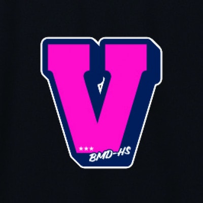 JTTA公認　卓球ユニフォーム【男女兼用(ドライ):Mサイズ】アルファベット　V　ブラック