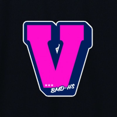 JTTA公認　卓球ユニフォーム【男女兼用(ドライ):Lサイズ】アルファベット　V　ブラック